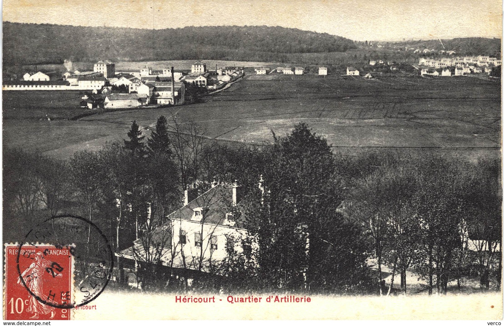 Carte postale ancienne de HERICOURT