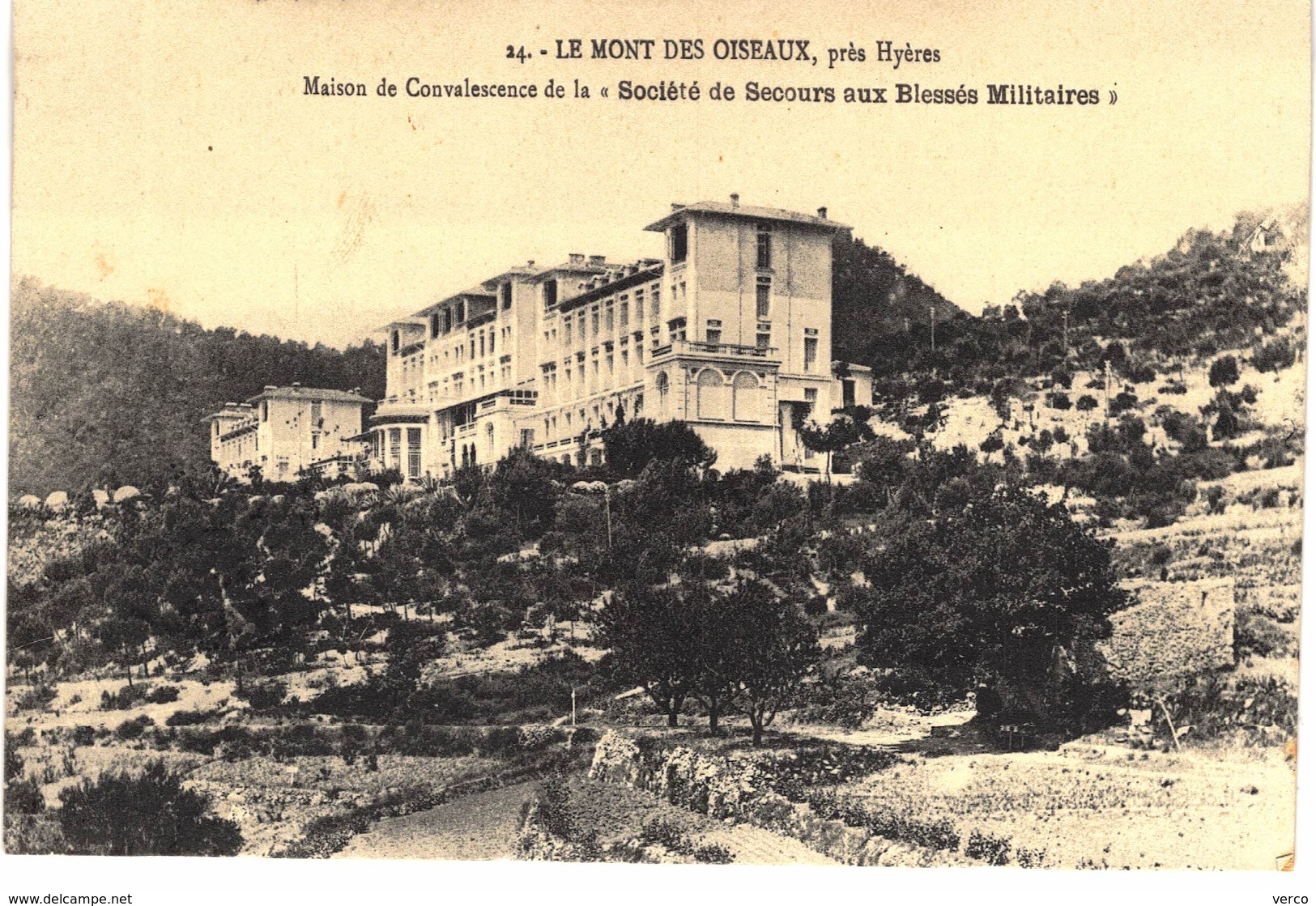 Carte postale ancienne de HYERES