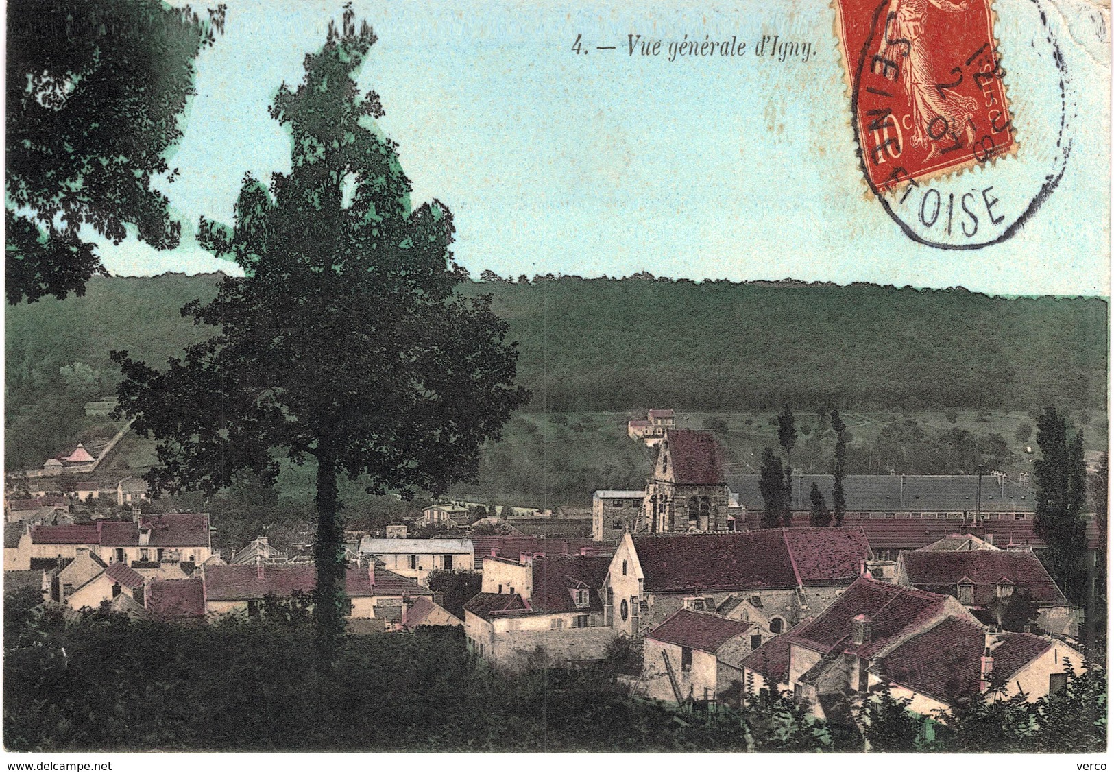 Carte  postale ancienne de IGNY