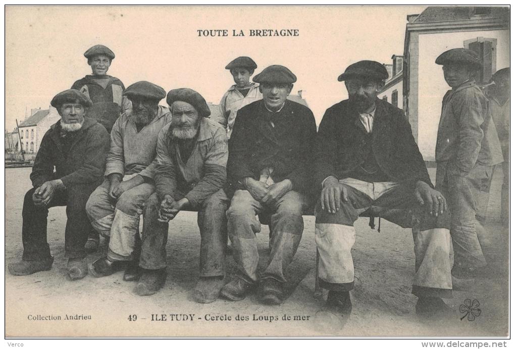 Carte Postale Ancienne de ILE TUDY