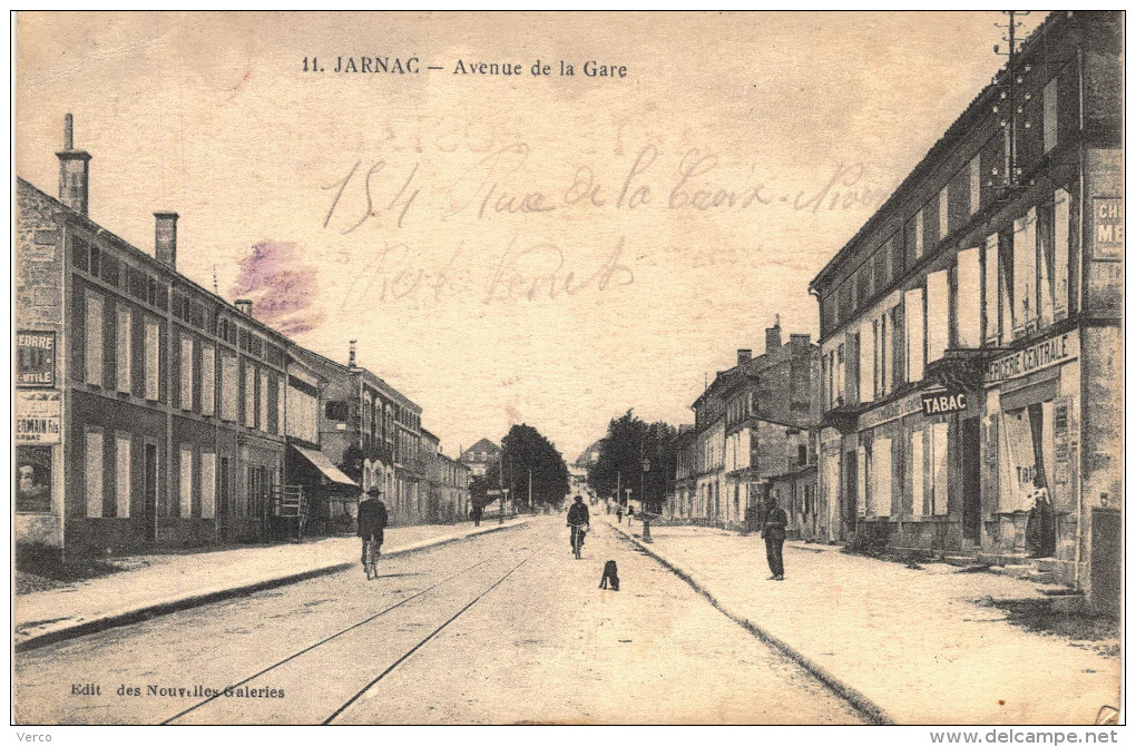 Carte Postale Ancienne de JARNAC