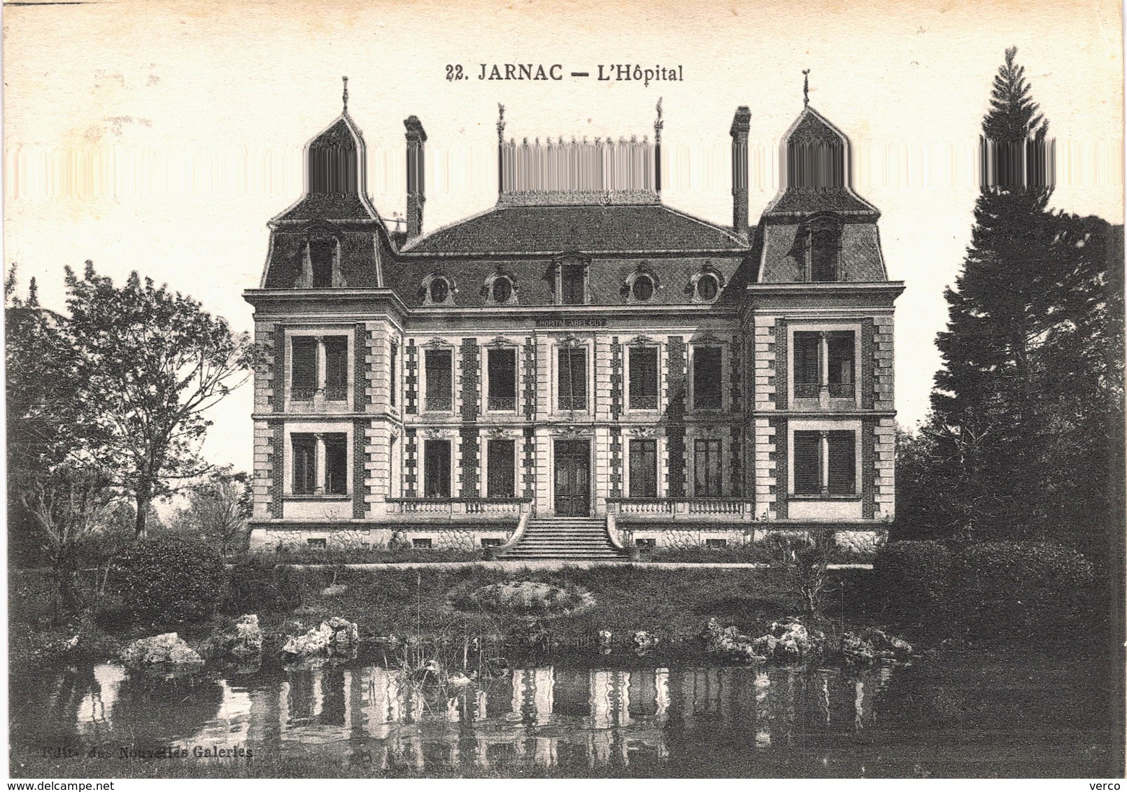 Carte postale ancienne de JARNAC -