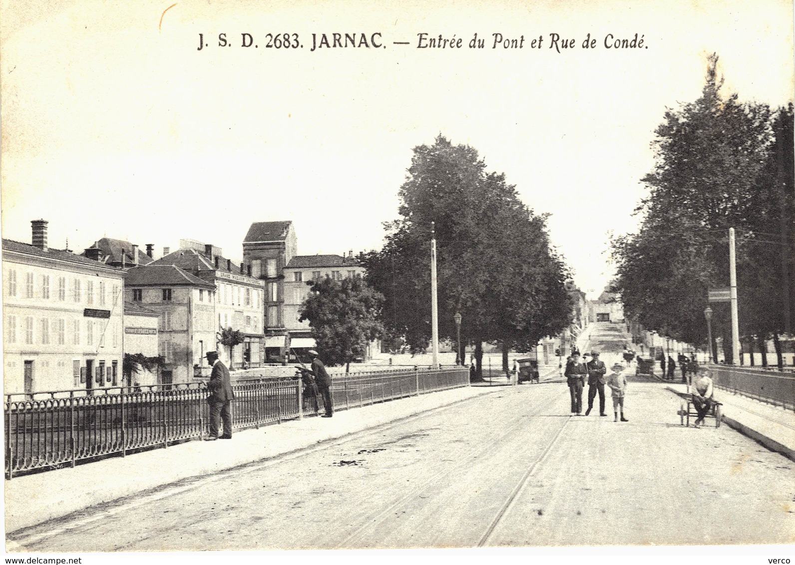 Carte postale ancienne de JARNAC -