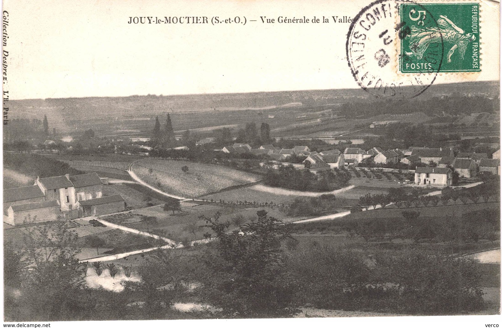 Carte Postale ANCIENNE de   JOUY le MOUTIER -