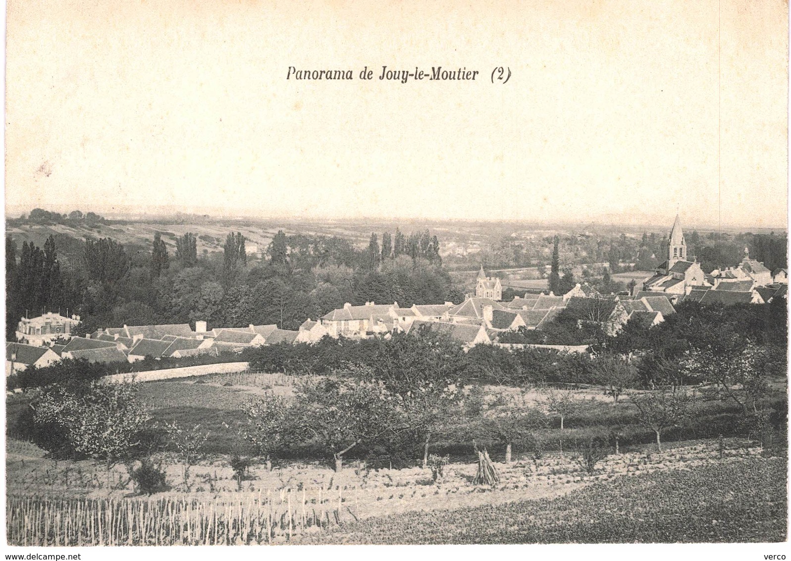 Carte Postale ANCIENNE de   JOUY le MOUTIER -