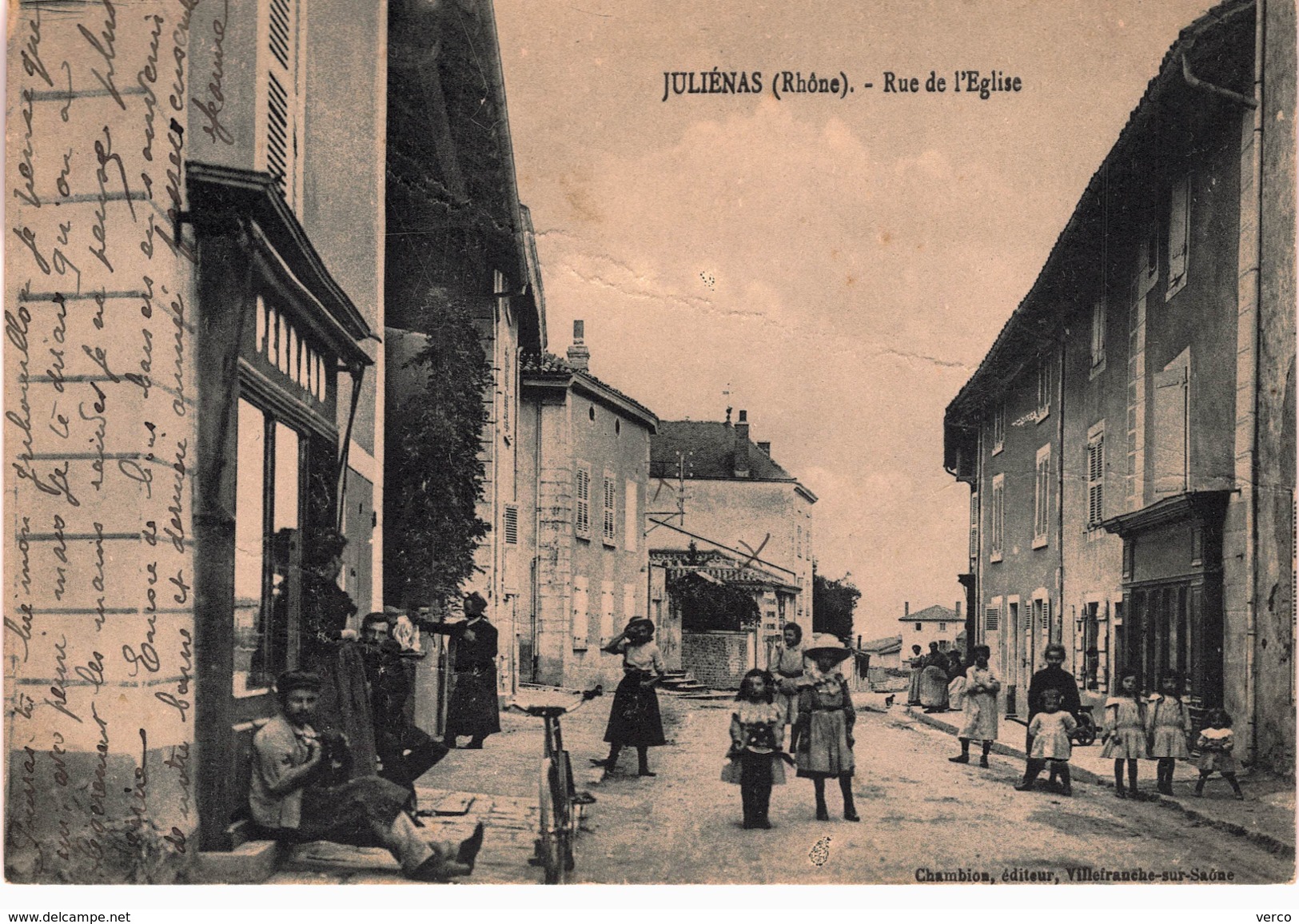 Carte postale ancienne de JULIENAS