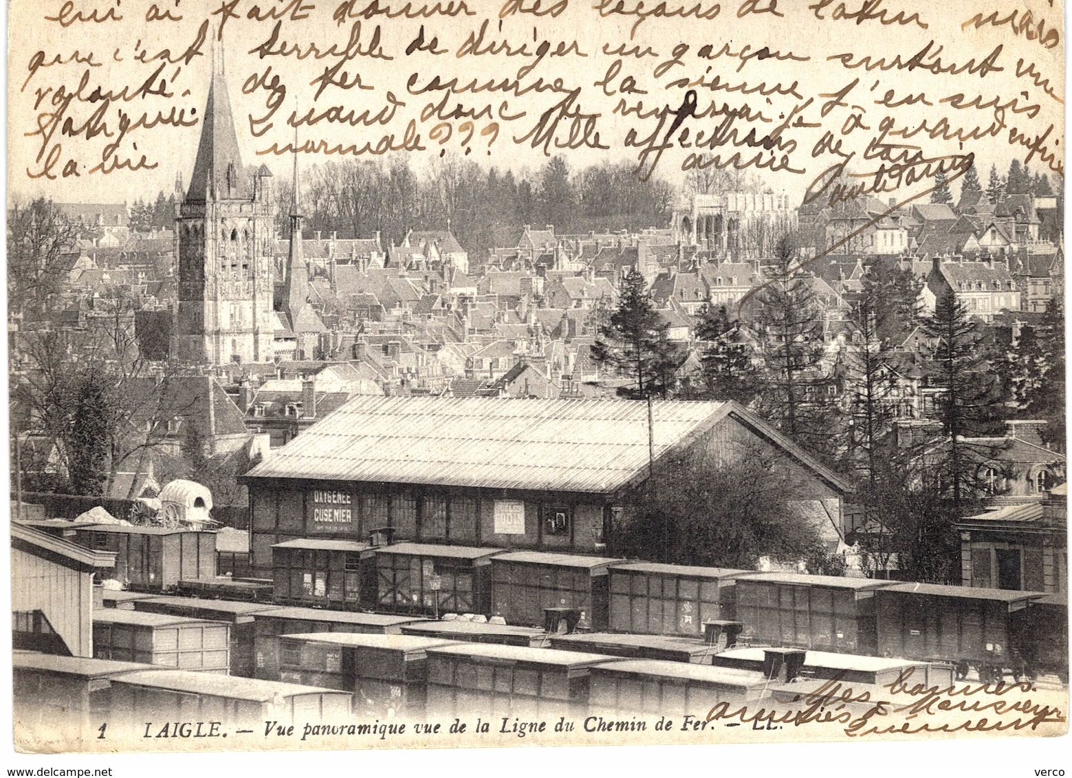 Carte Postale ancienne de L'AIGLE