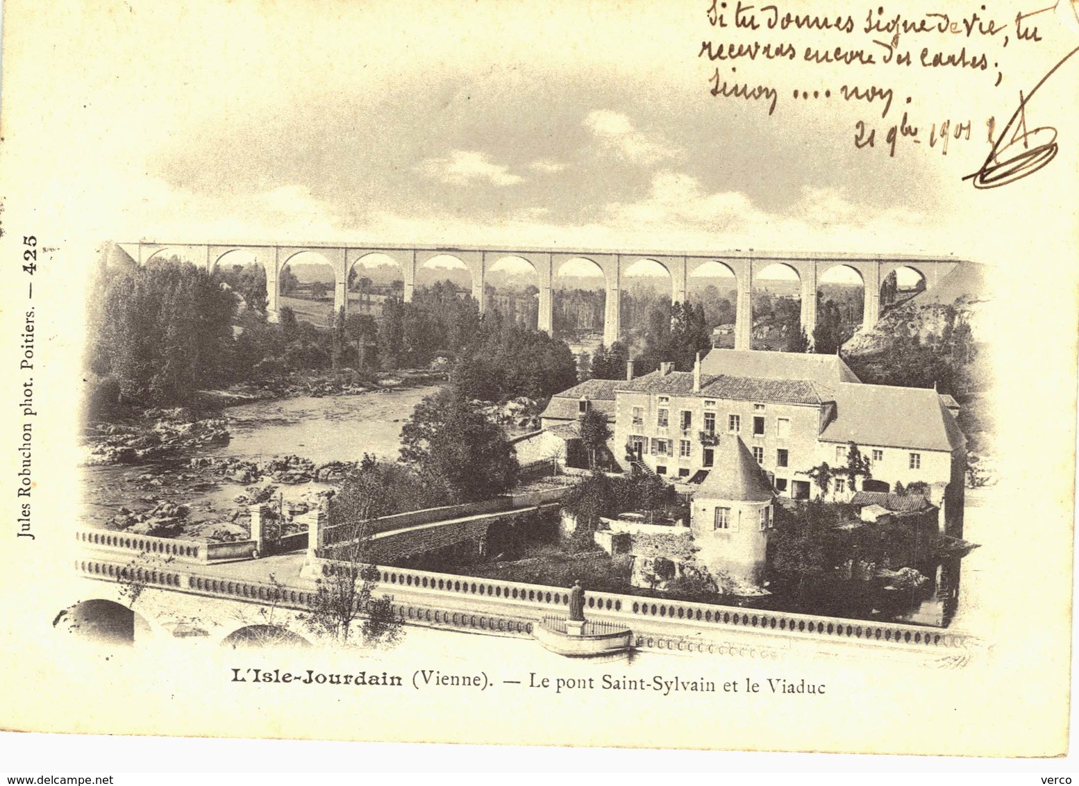 Carte POSTALE Ancienne de l'ISLE  JOURDAIN