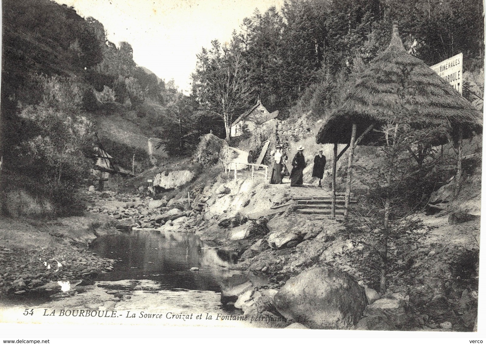 Carte postale ancienne de LA BOURBOULE