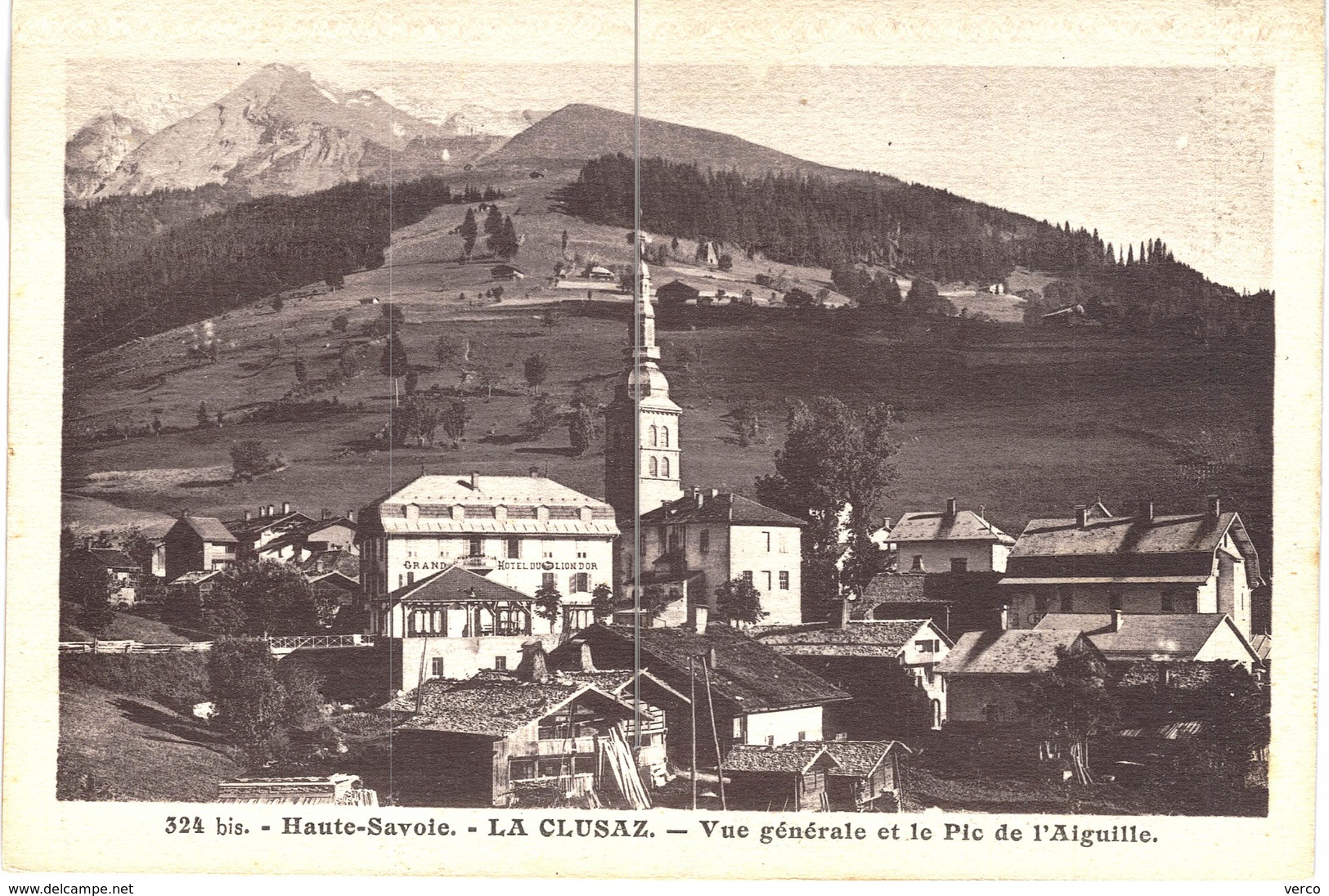 Carte Postale ancienne de LA CLUSAZ