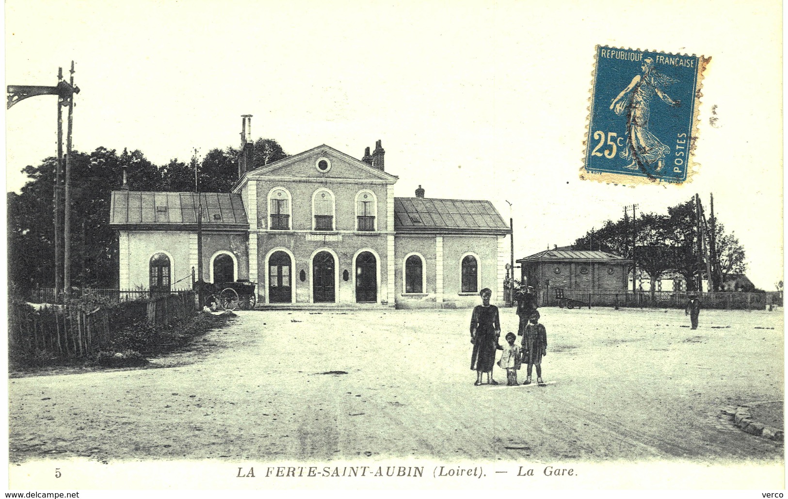 Carte postale ancienne de  LA FERTE SAINT AUBIN