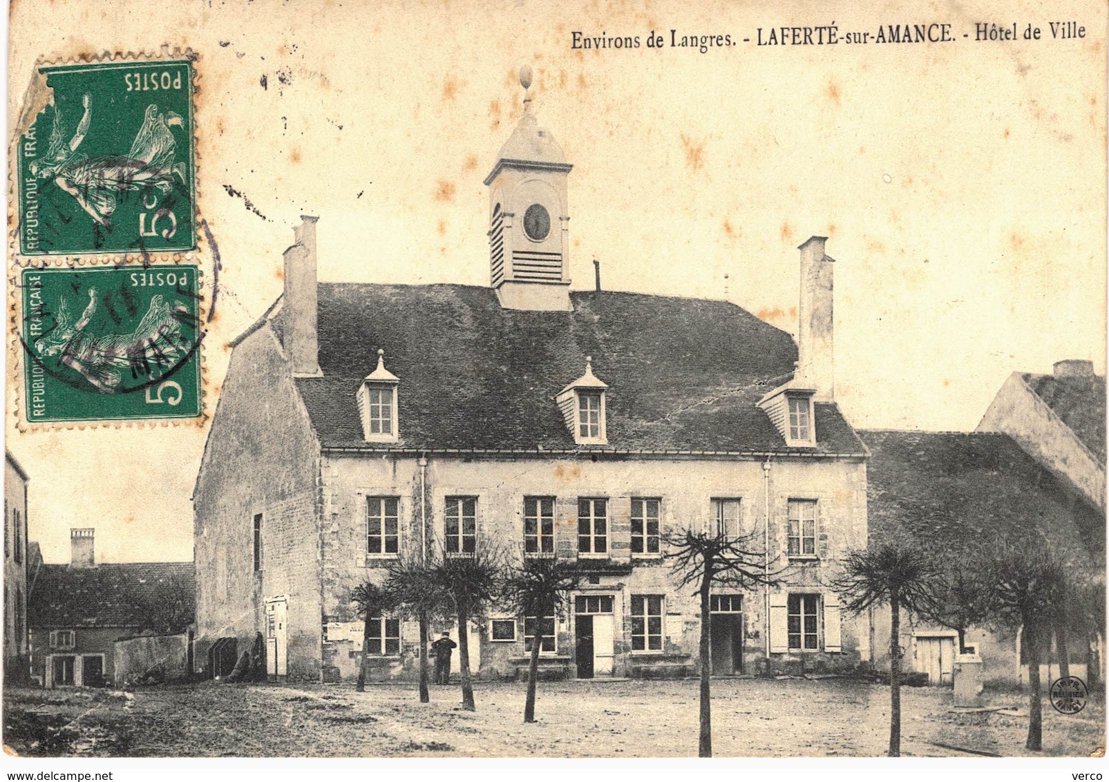 Carte postale ancienne de LA FERTE sur AMANCE