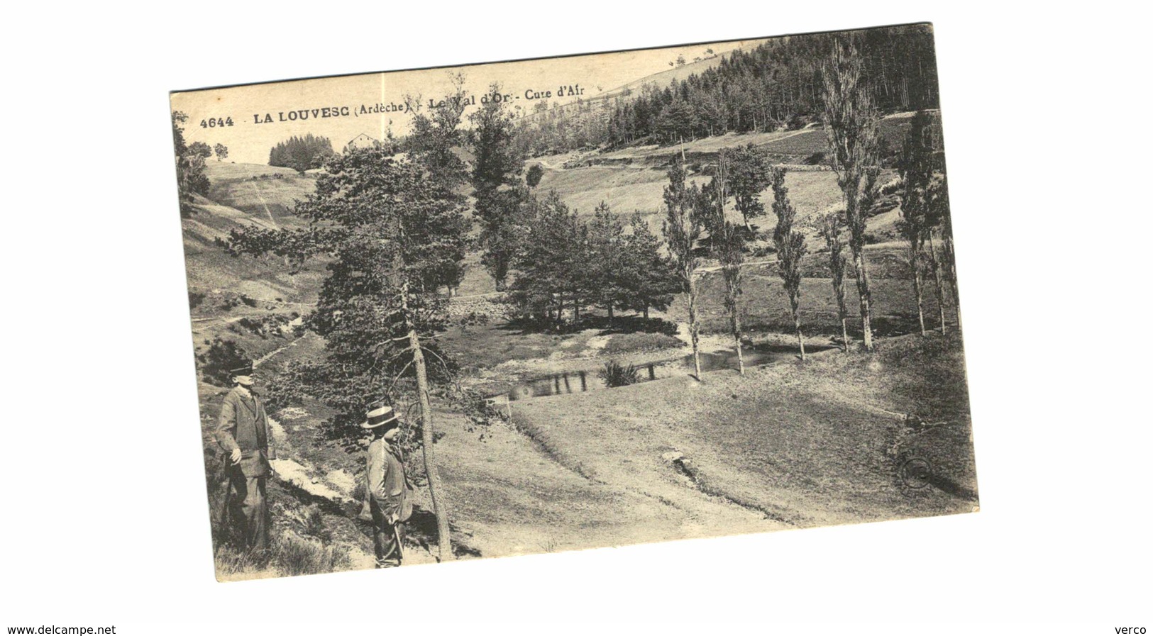 Carte Postale Ancienne de LA LOUVESC -le Val d'Or