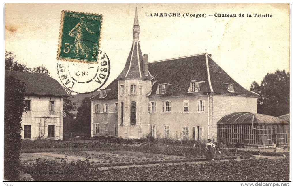 Carte Postale Ancienne de LAMARCHE