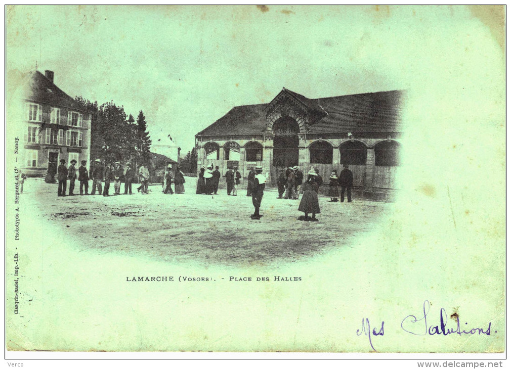 Carte Postale Ancienne de LAMARCHE