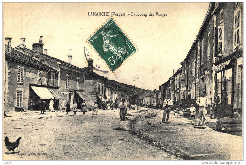 Carte Postale Ancienne de LAMARCHE