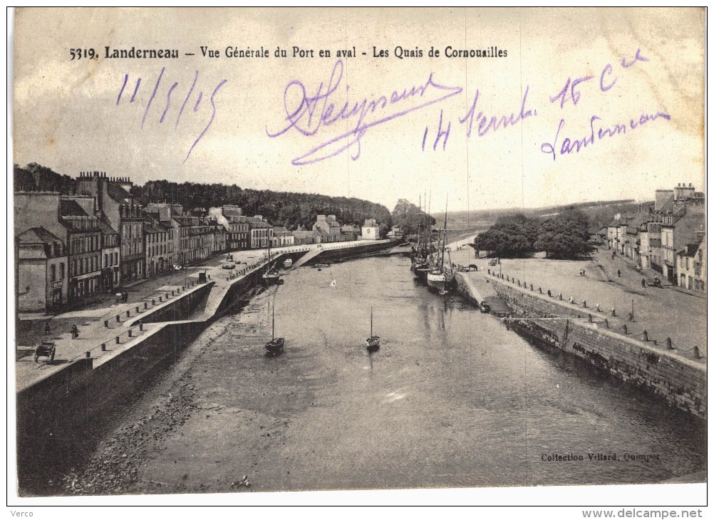 Carte Postale Ancienne de LANDERNEAU