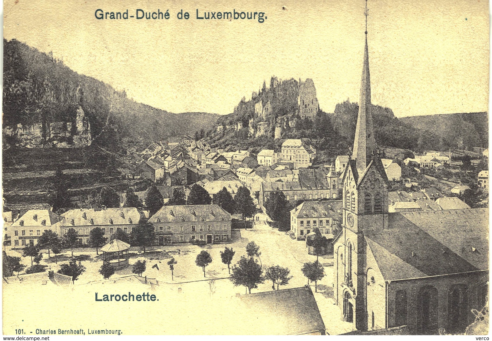 Carte  postale ancienne de LAROCHETTE