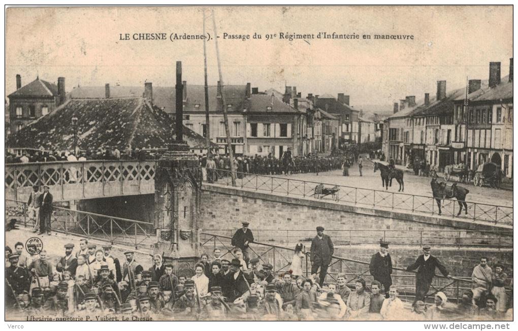 Carte Postale Ancienne de LE CHESNE