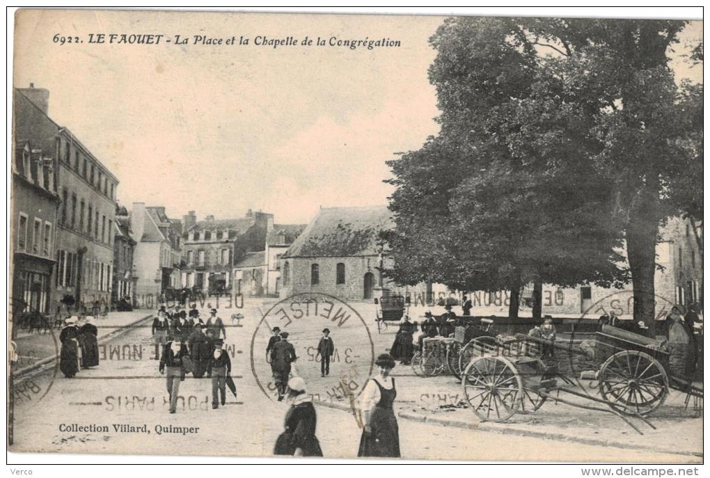 Carte Postale Ancienne de LE FAOUET