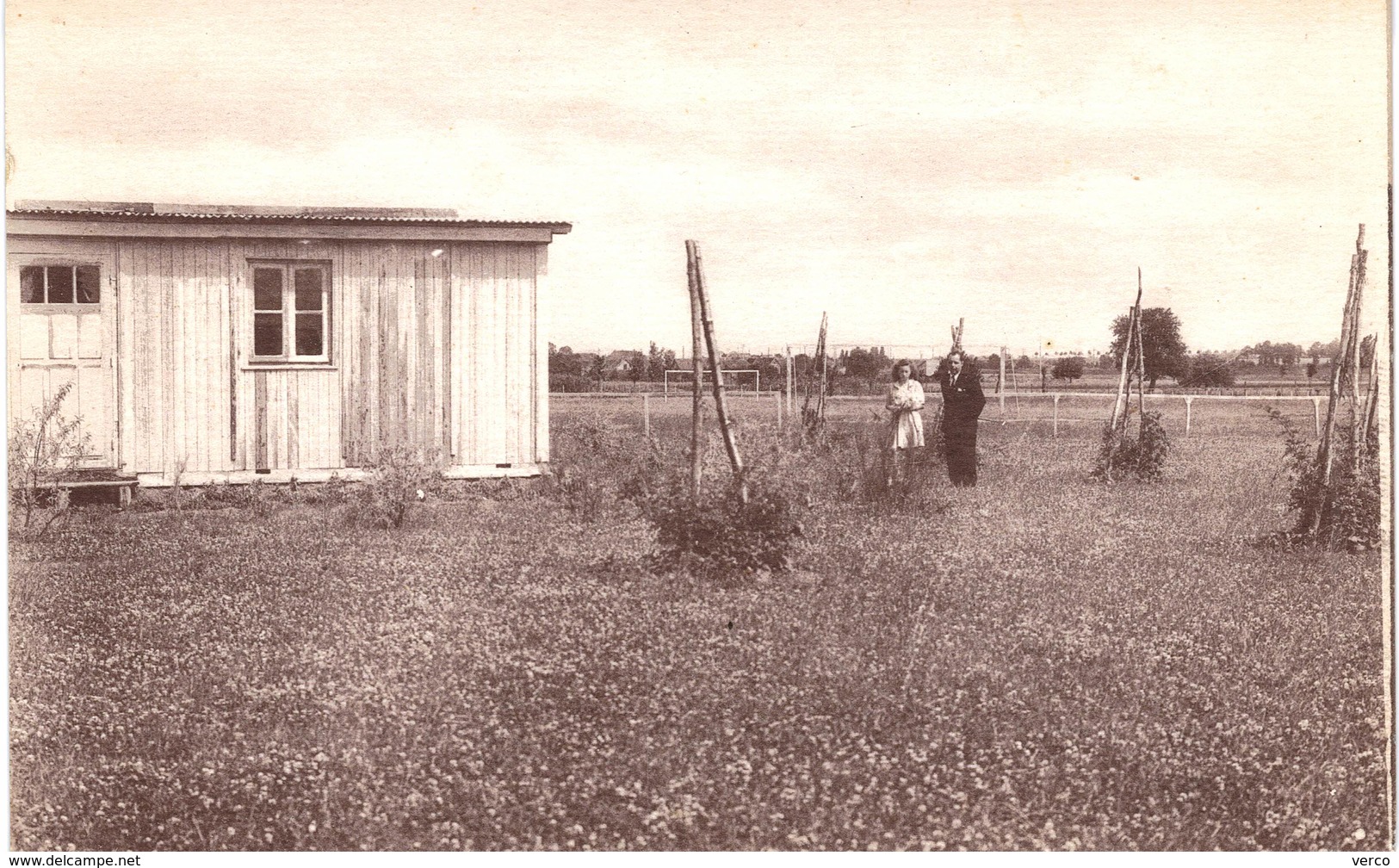 Carte postale ancienne de  Le MESNIL Saint DENIS - Stade de la jeunesse