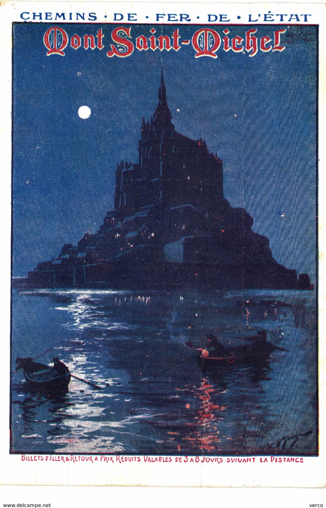 Carte postale ancienne de LE MONT SAINT MICHEL