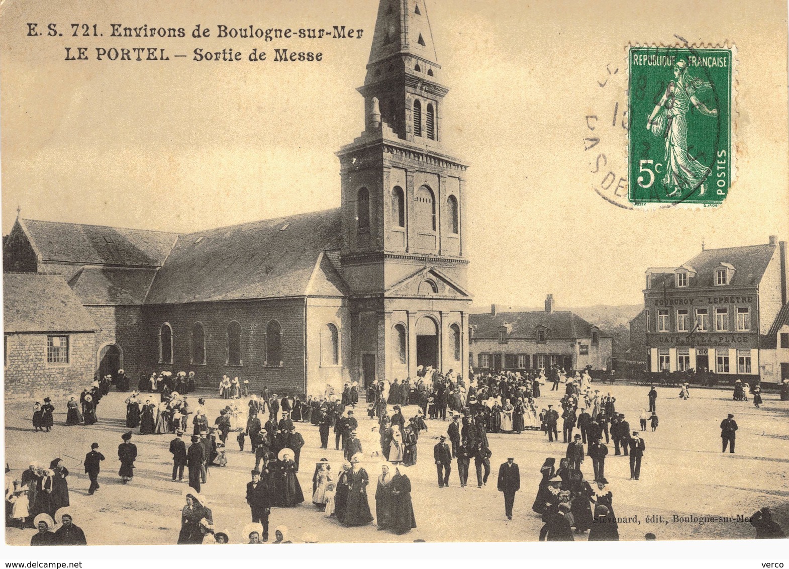 Carte postale ancienne de LE PORTEL