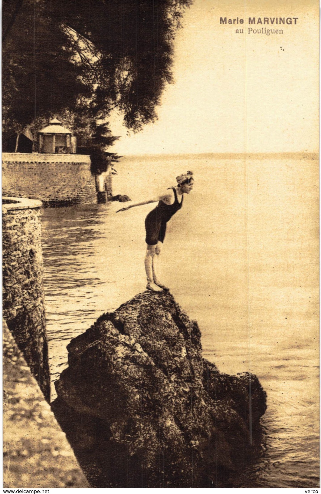 Carte postale ancienne de LE POULIGUEN