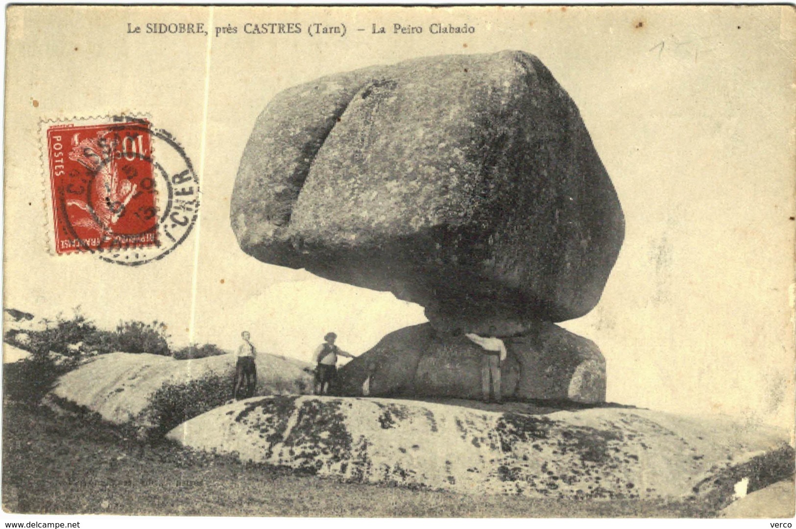 Carte Postale Ancienne de LE SIDOBRE près CASTRES