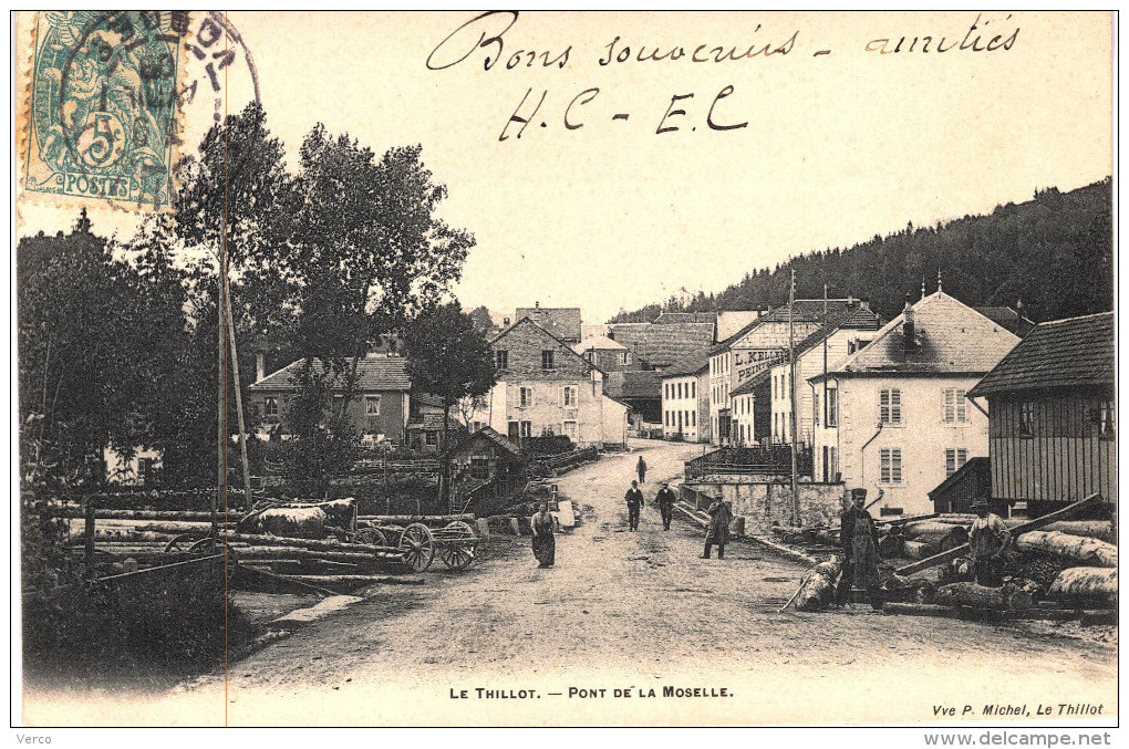 Carte Postale Ancienne de LE THILLOT