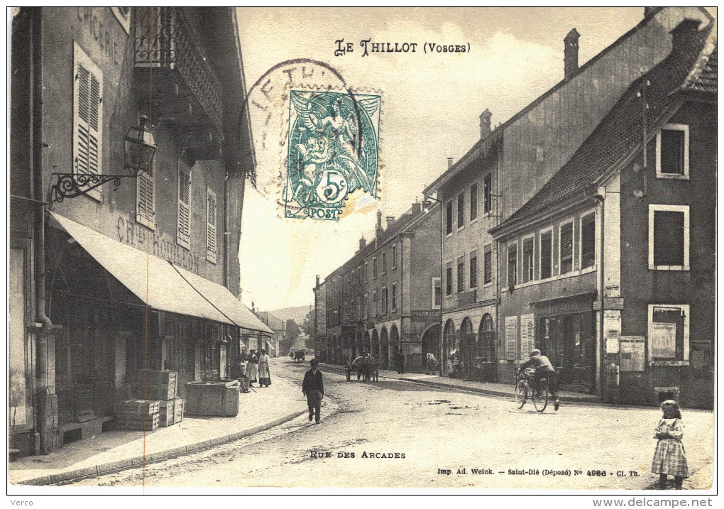 Carte Postale Ancienne de LE THILLOT