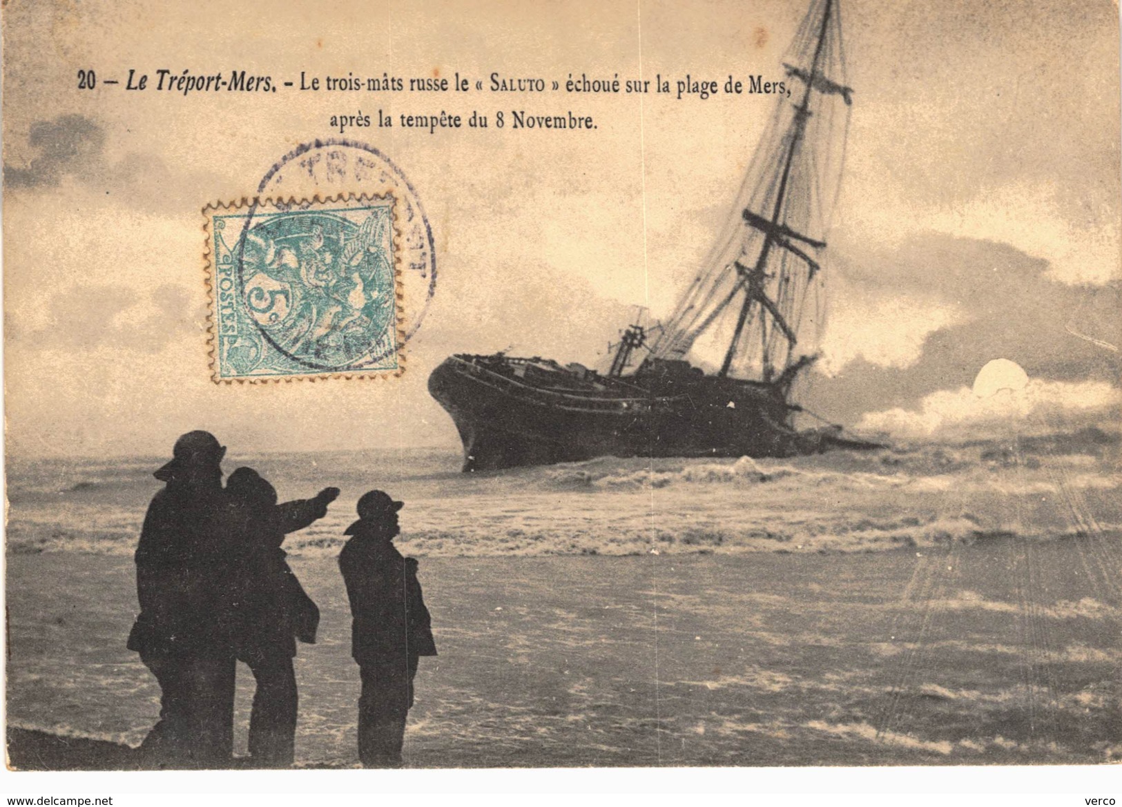 Carte postale ancienne de LE TREPORT