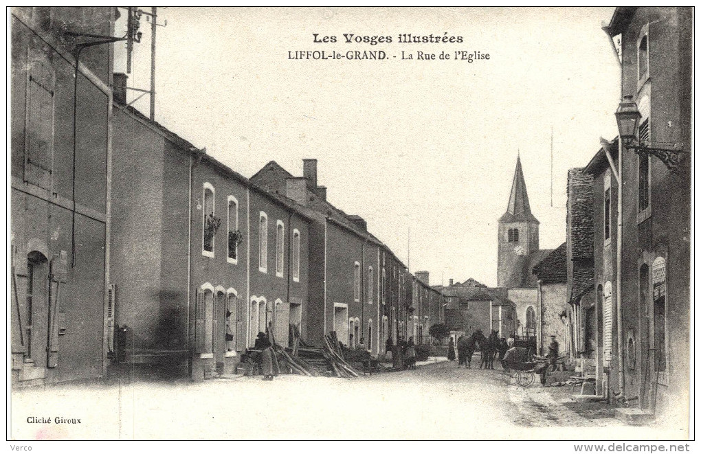 Carte Postale Ancienne de LIFFOL le GRAND