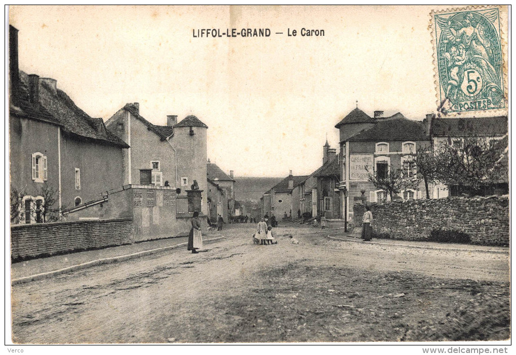 Carte Postale Ancienne de LIFFOL le GRAND