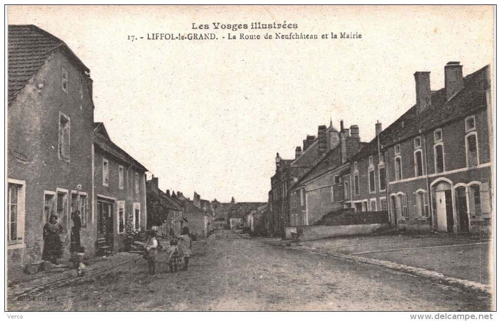 Carte Postale Ancienne de LIFFOL le GRAND