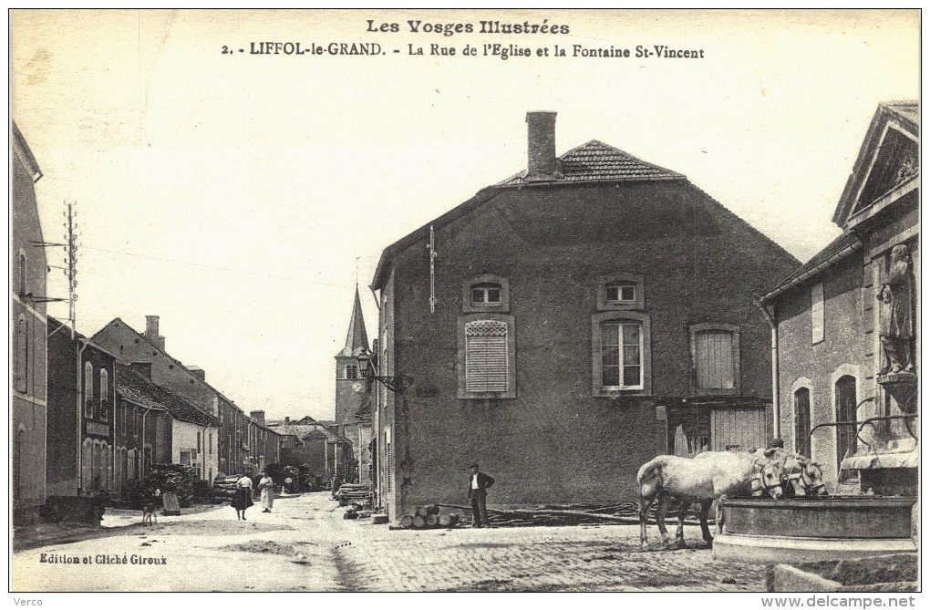 Carte Postale Ancienne de LIFFOL le GRAND