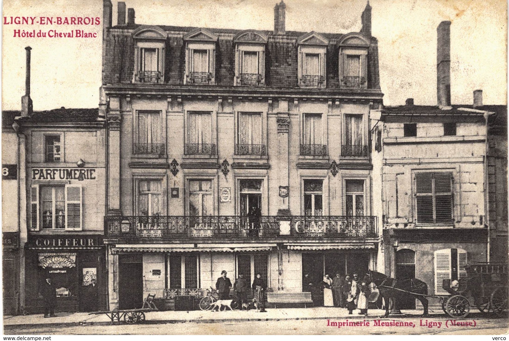 Carte postale ancienne de LIGNY en BARROIS