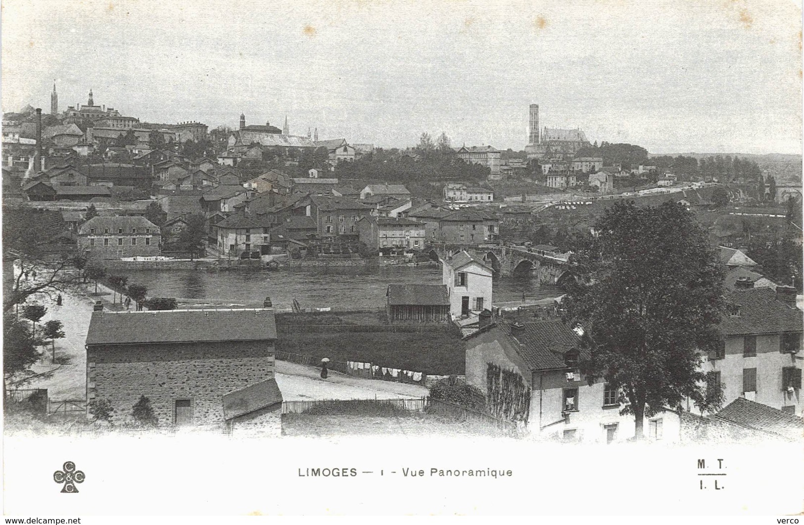 Carte POSTALE  ANCIENNE de  LIMOGES