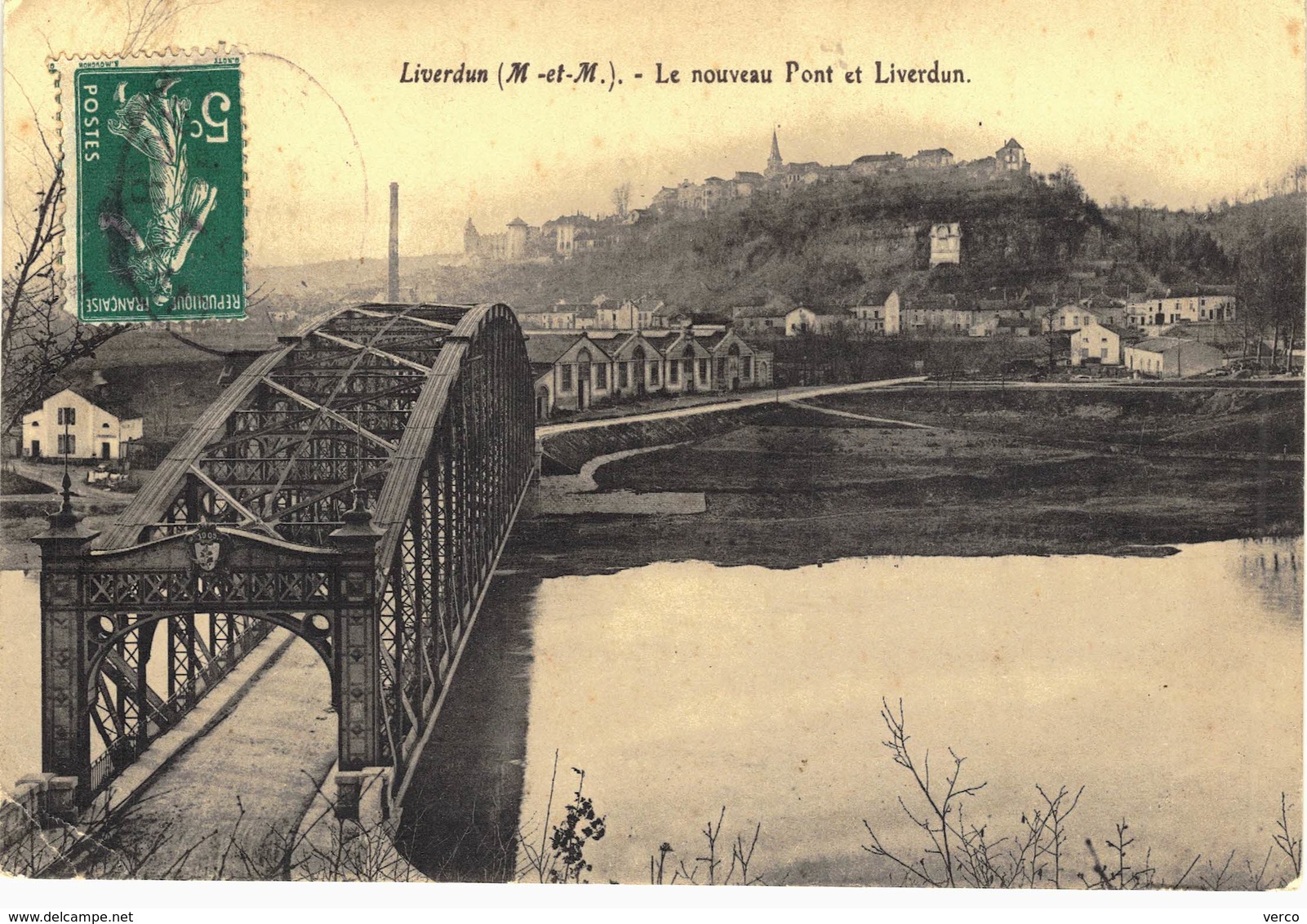 Carte postale ancienne de LIVERDUN