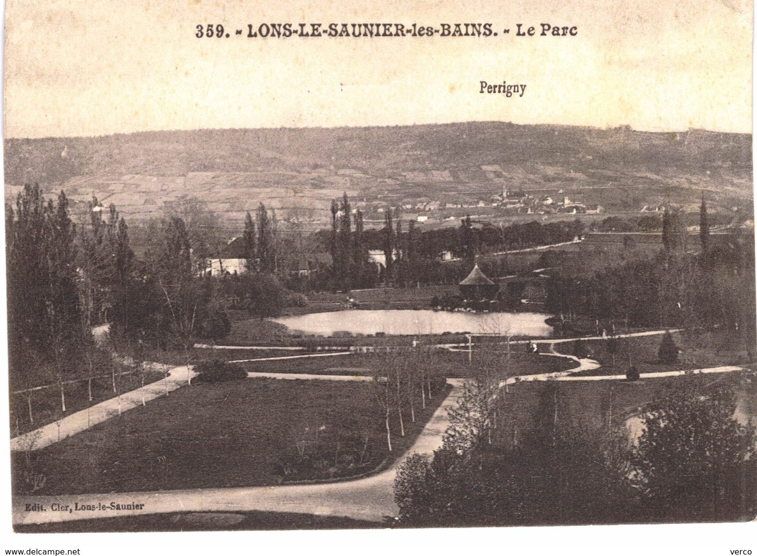 Carte  POSTALE  ANCIENNE de LONS le SAUNIER