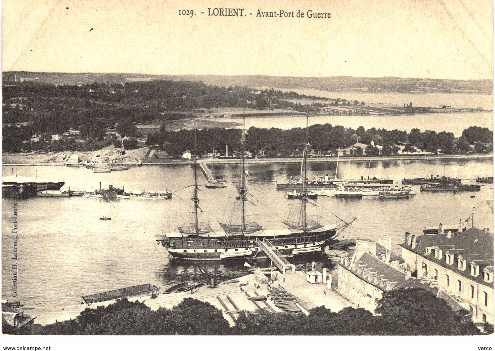 Carte Postale ancienne de LORIENT -