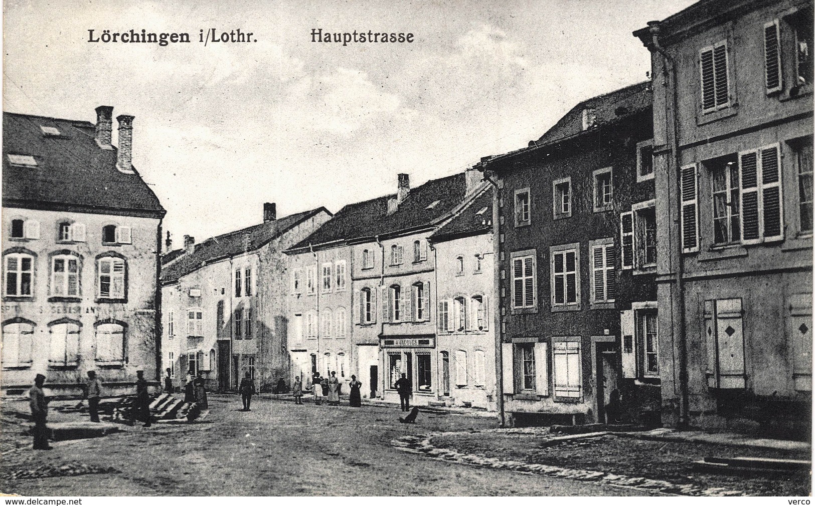 Carte Postale Ancienne de LORQUIN (Lörchingen)