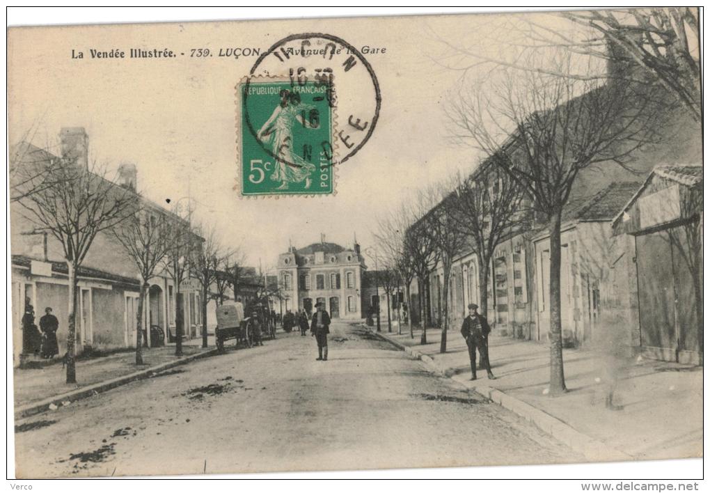 Carte Postale Ancienne de LUCON