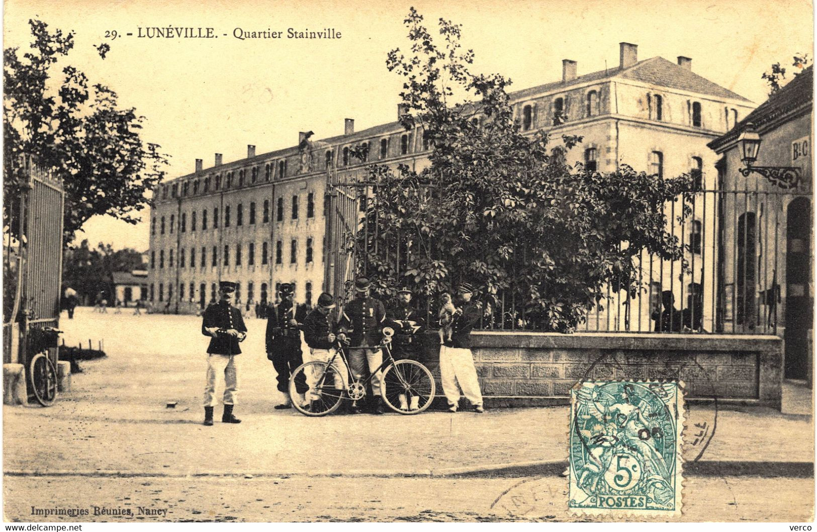 Carte POSTALE Ancienne de   LUNEVILLE - Quartier STAINVILLE