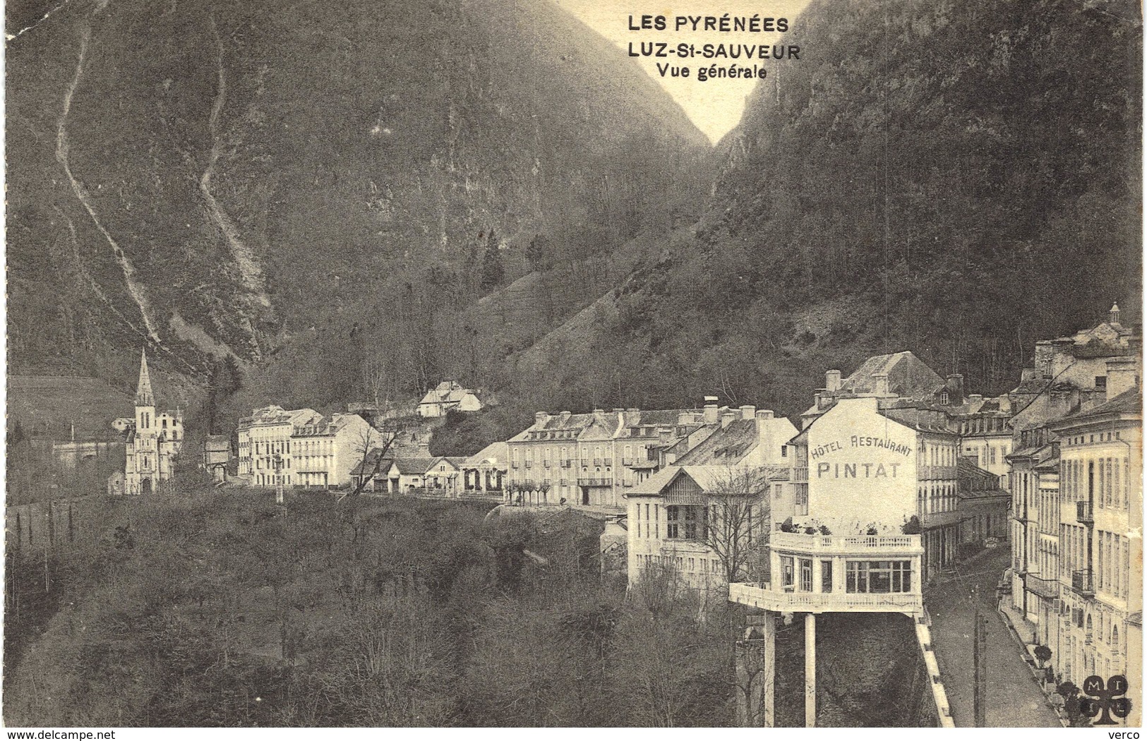 Carte Postale Ancienne de LUZ  Saint SAUVEUR