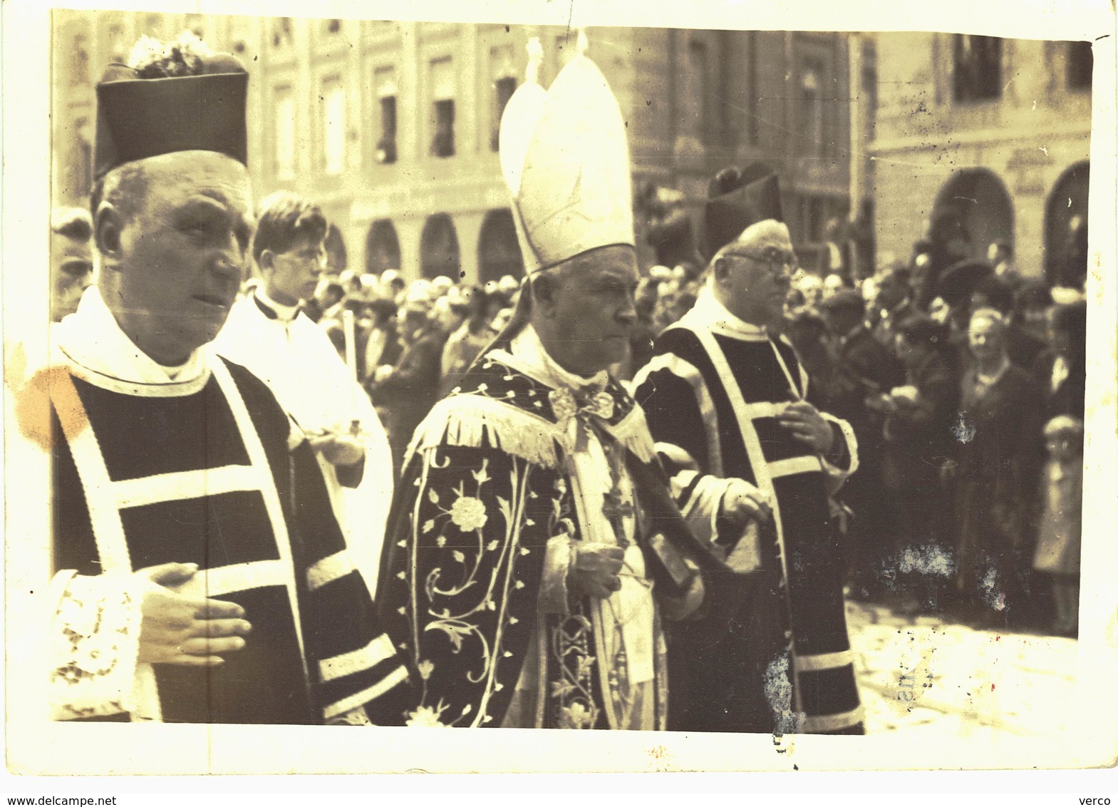 Carte postale ancienne de LYON  - Obséques du Cardinal LUCON, 3 Juin 1930 / Cal MAURIN, Archeveque de LYON