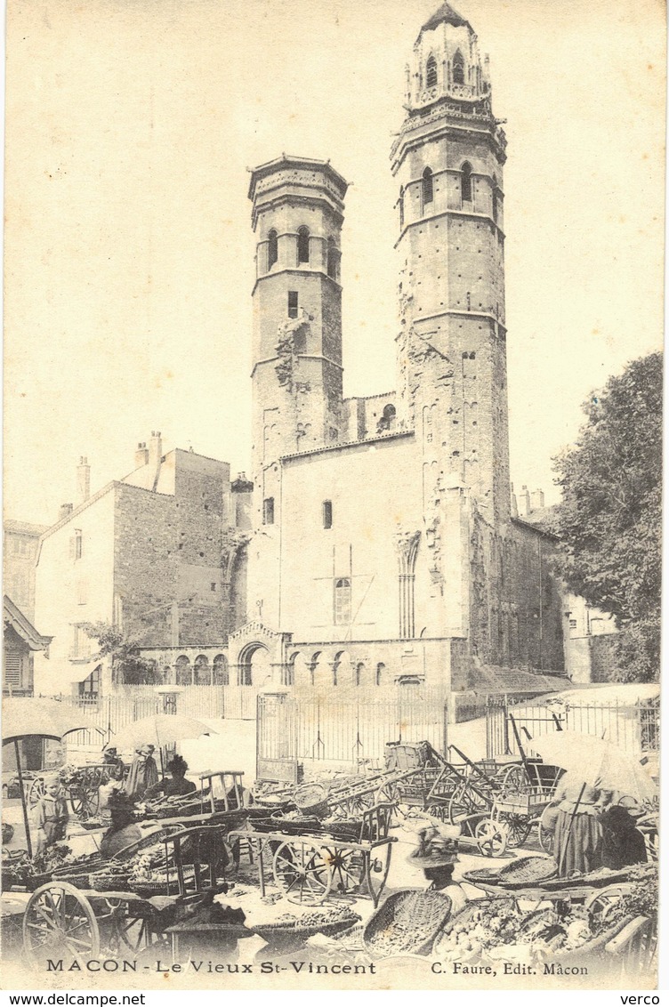 Carte postale ancienne de MACON