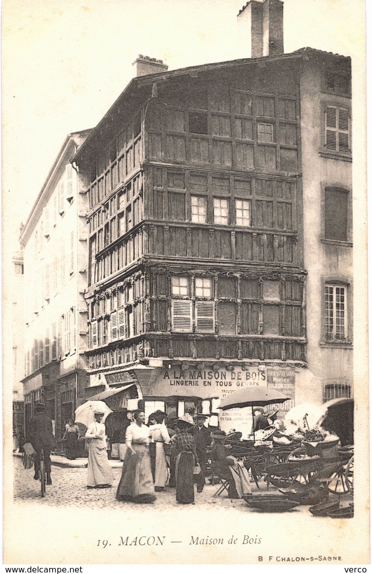 Carte postale ancienne de MACON