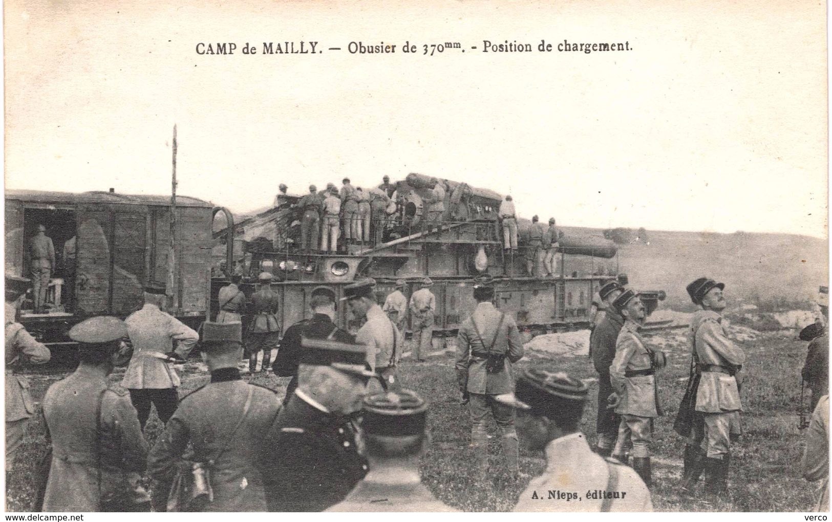 Carte postale ancienne de MAILLY le CAMP