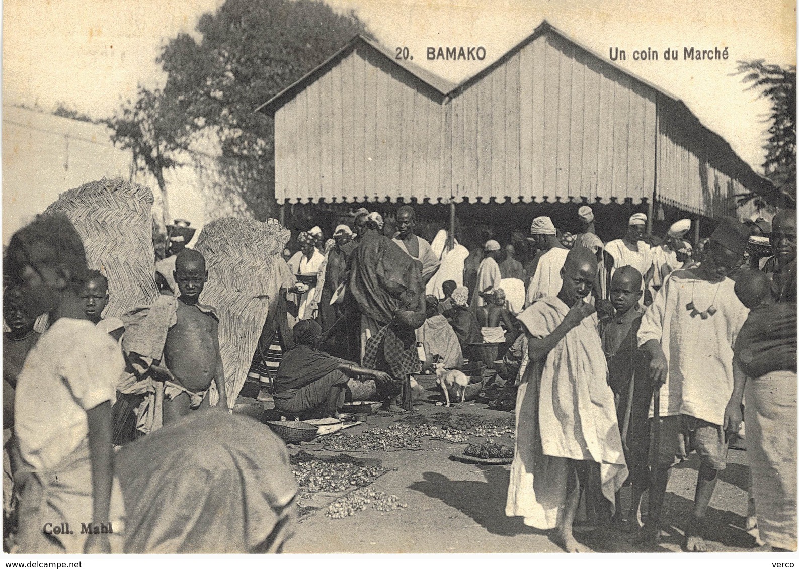 Carte postale ancienne de MALI - BAMAKO